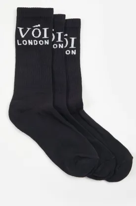 3 Pack of Socks - Black