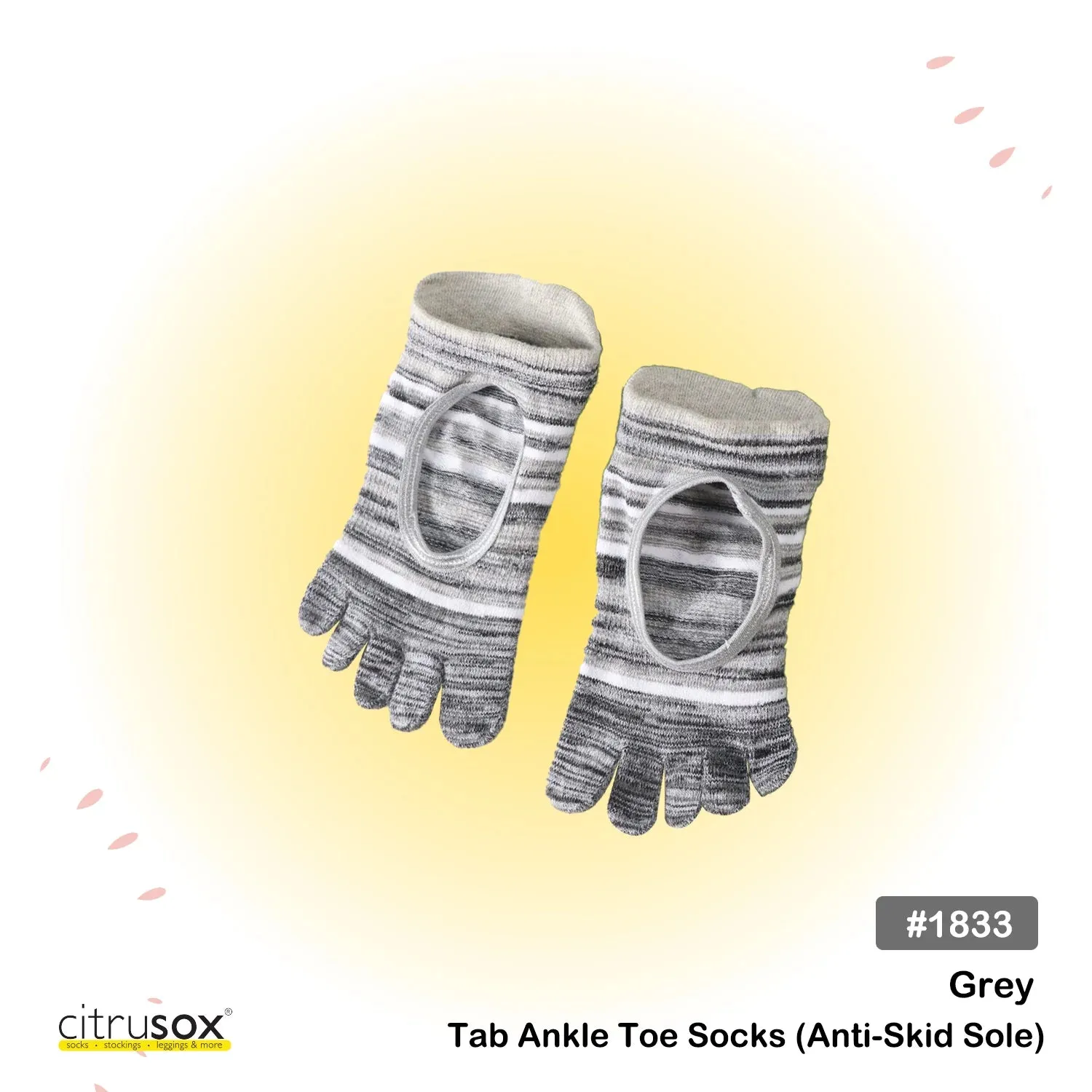 Anti-Skid Tab Ankle Toe Socks