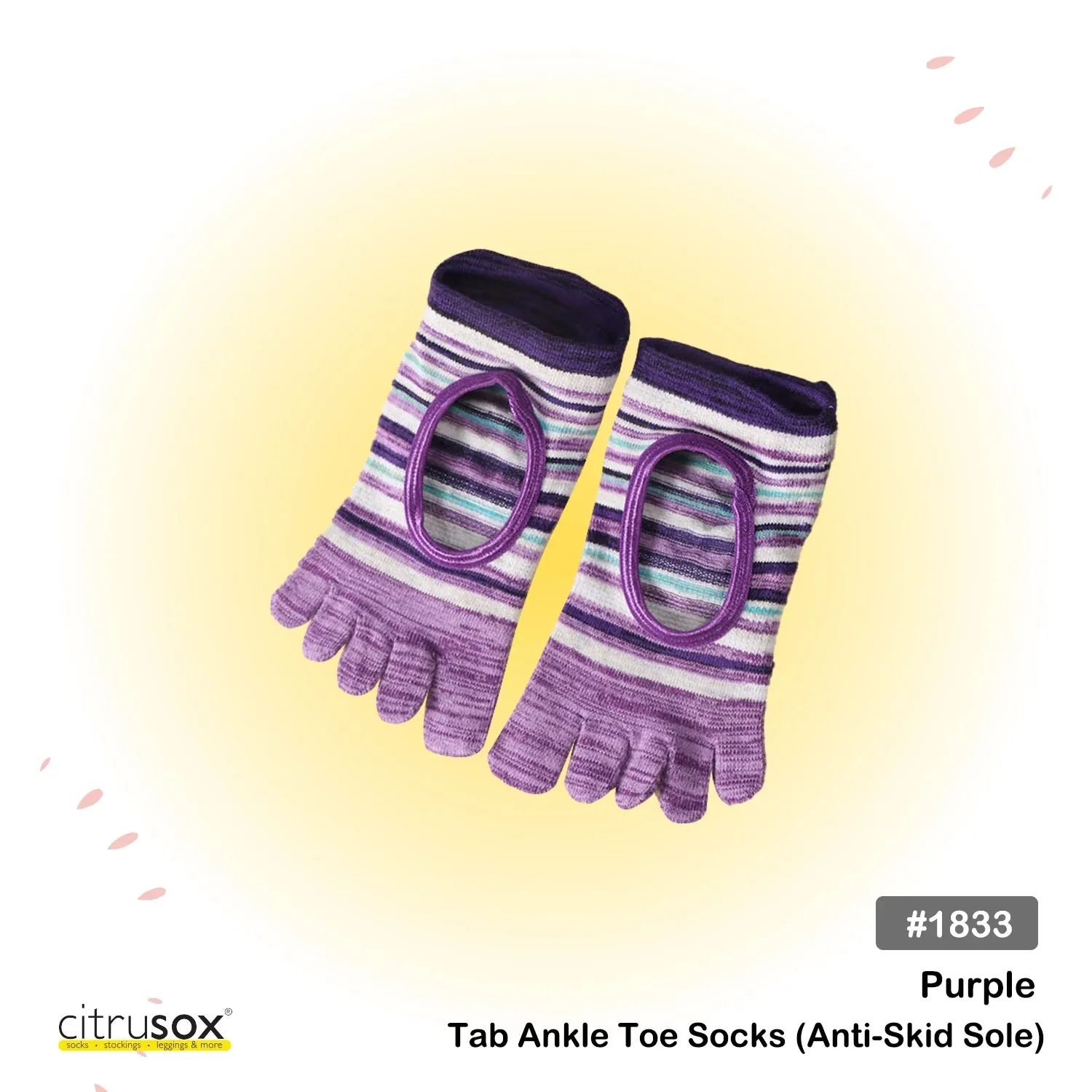 Anti-Skid Tab Ankle Toe Socks