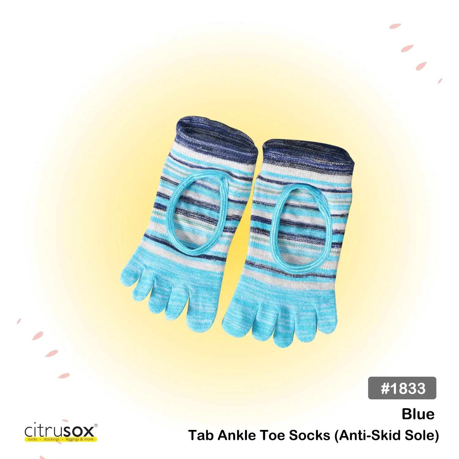 Anti-Skid Tab Ankle Toe Socks