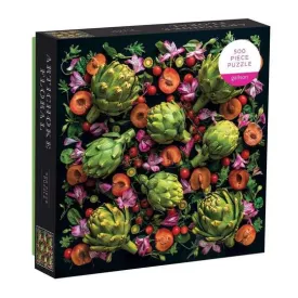 Artichoke Floral Puzzle - 500 Pieces