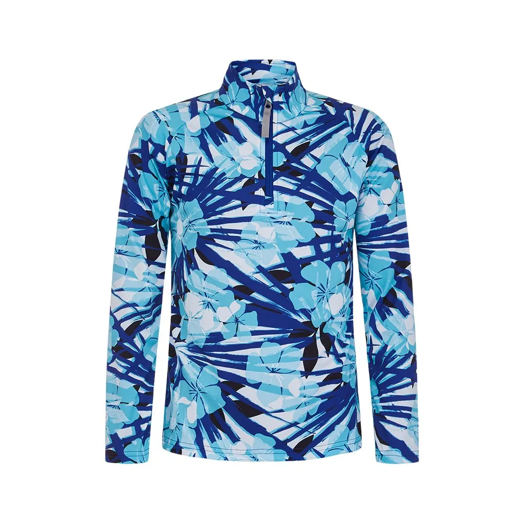 Big Girls Surface Half Zip - Bahama Blue Island (2021)