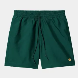 Carhartt WIP Chase Swim Trunk Chervil - Gold