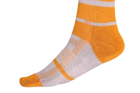 Chokore Light Grey And Orange Men's Cotton Socks