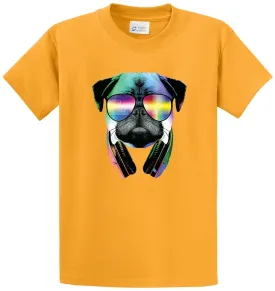 Dj Pug Printed Tee Shirt