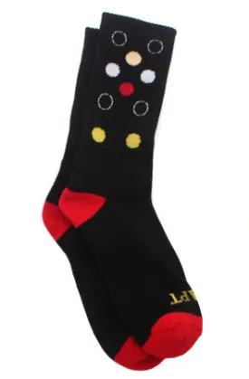 Dot Matrix (Black Socks)