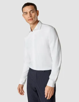 Dress Shirt White Slim