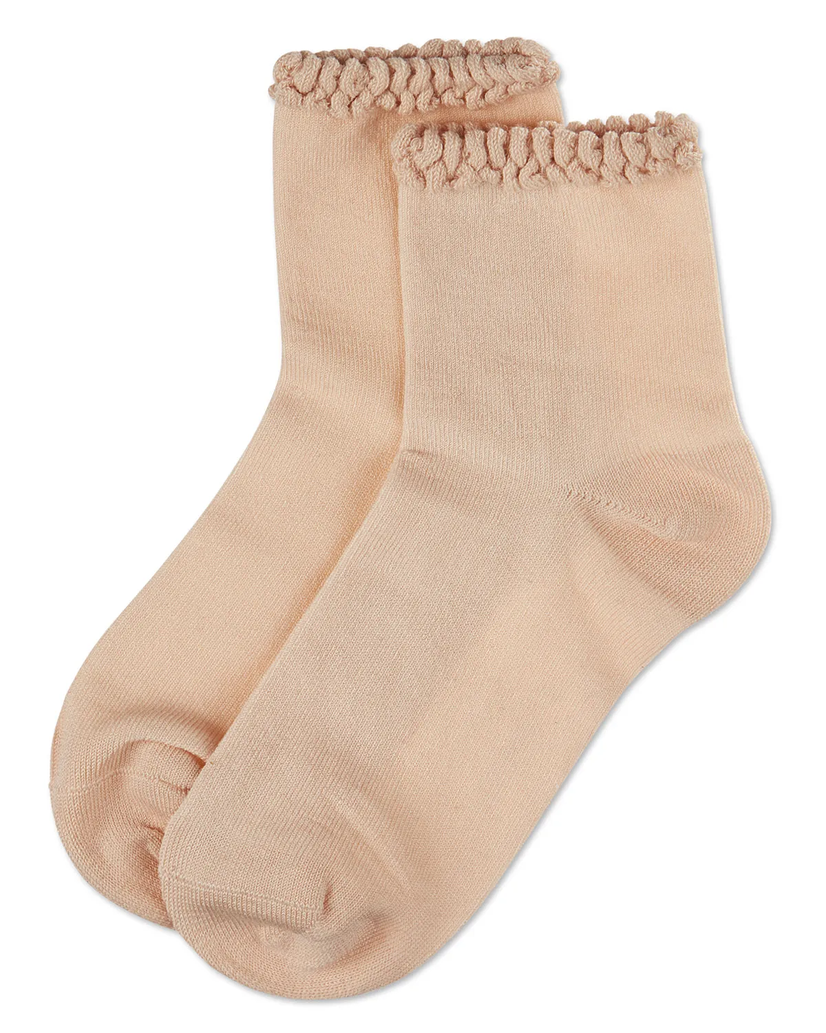 Girls' Bubble Stitch Welt Anklet Socks