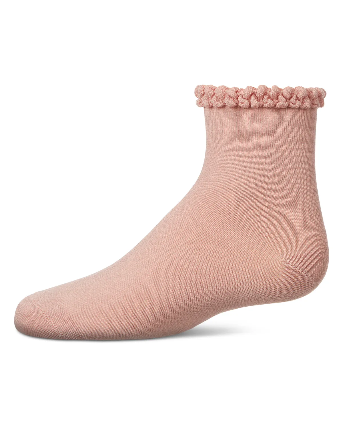 Girls' Bubble Stitch Welt Anklet Socks