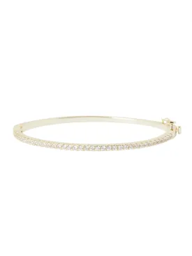 Gold-Tone Crystal Bracelet