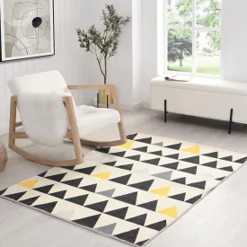 Hex Printed Rug 120 x 170 cm