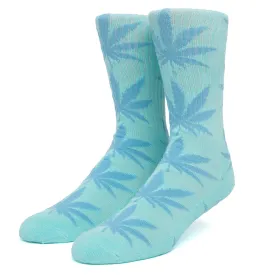 HUF PLANTLIFE TIE DYE SOCKS - LIGHT BLUE