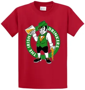 Irish Drinkers Printed Tee Shirt