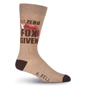 K Bell Mens Zero Fox Given Socks