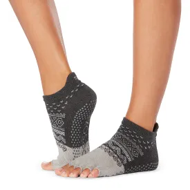 Low Rise Half Toe -  Wintertide Grip Socks (Barre / Pilates)