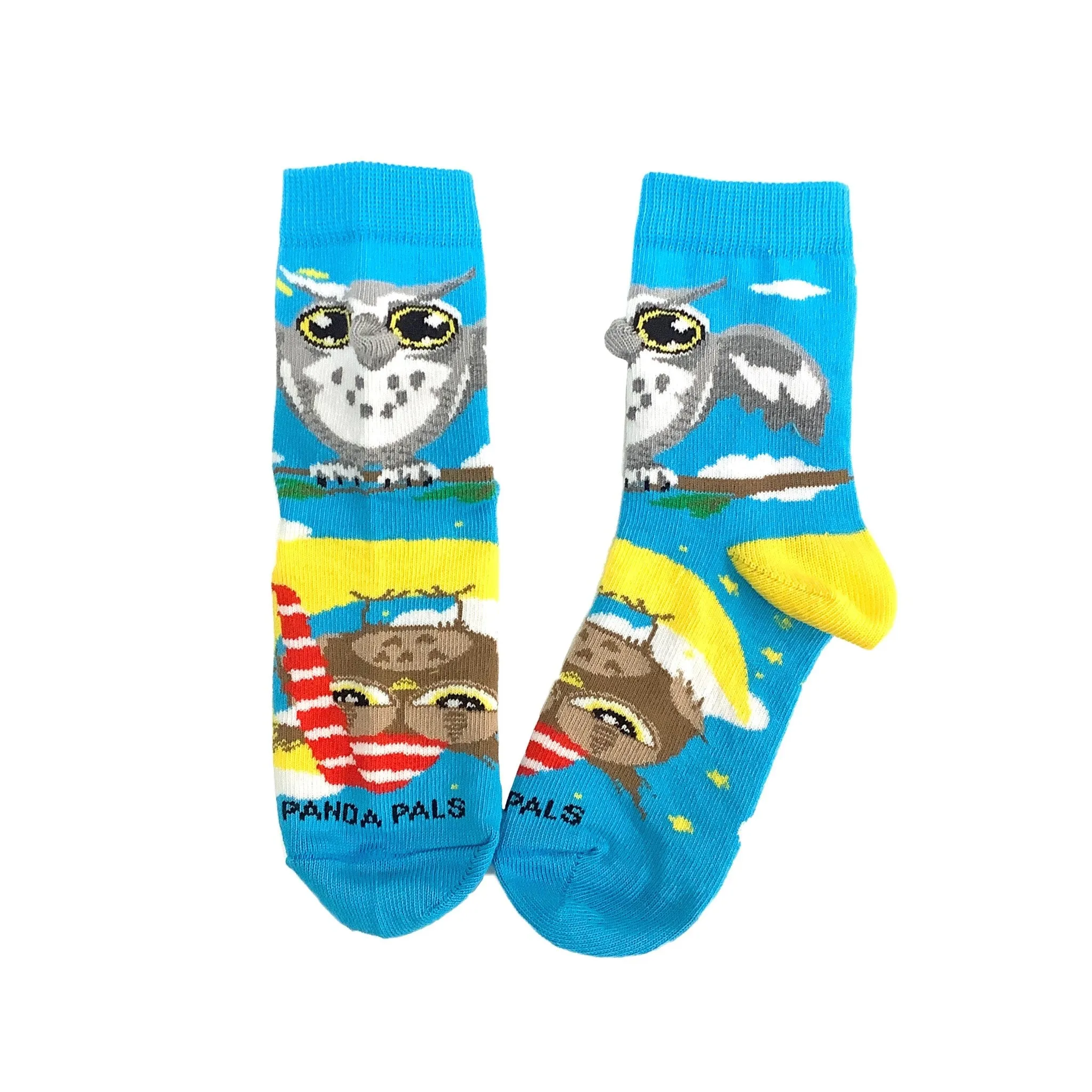 Magical Owls Socks (Set of Two) (Ages 3-7) from the Sock Panda