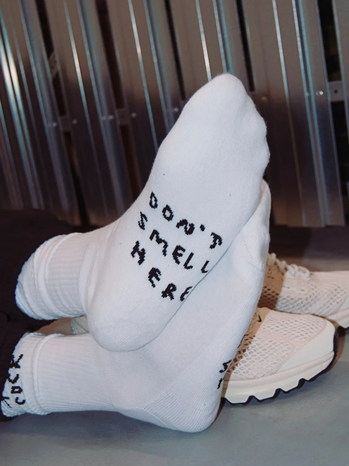Socks - You Sock White