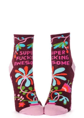 Super Fucking Awesome Ankle Socks