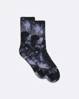 Tie Dye Socks - Black