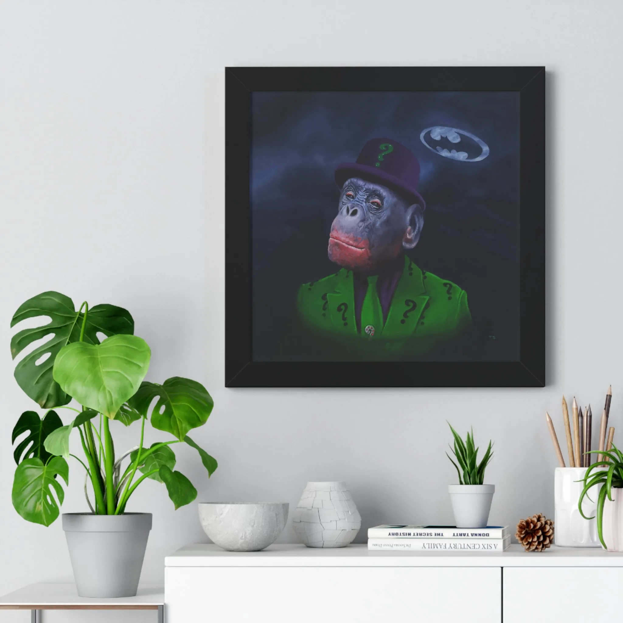 Tony South: "Riddle Me This" - Framed Poster