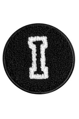 Velcro Initial Letter I Patch