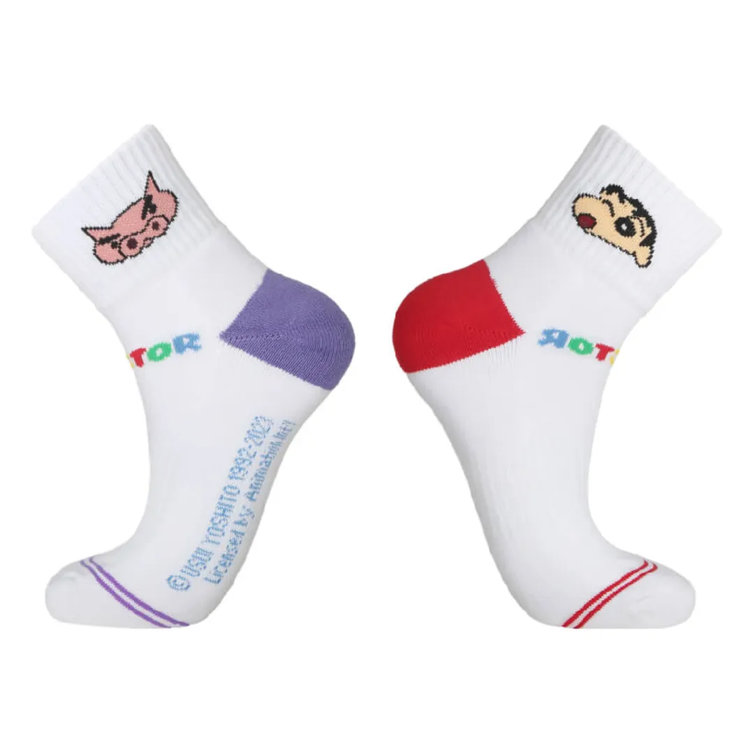 Victor SK-410CS Crayon Shinchan Quarter Socks