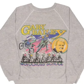 Rare Vintage 1990s AMA Motocross Gary the Professor Bailey School Sweatshirt - Size Large